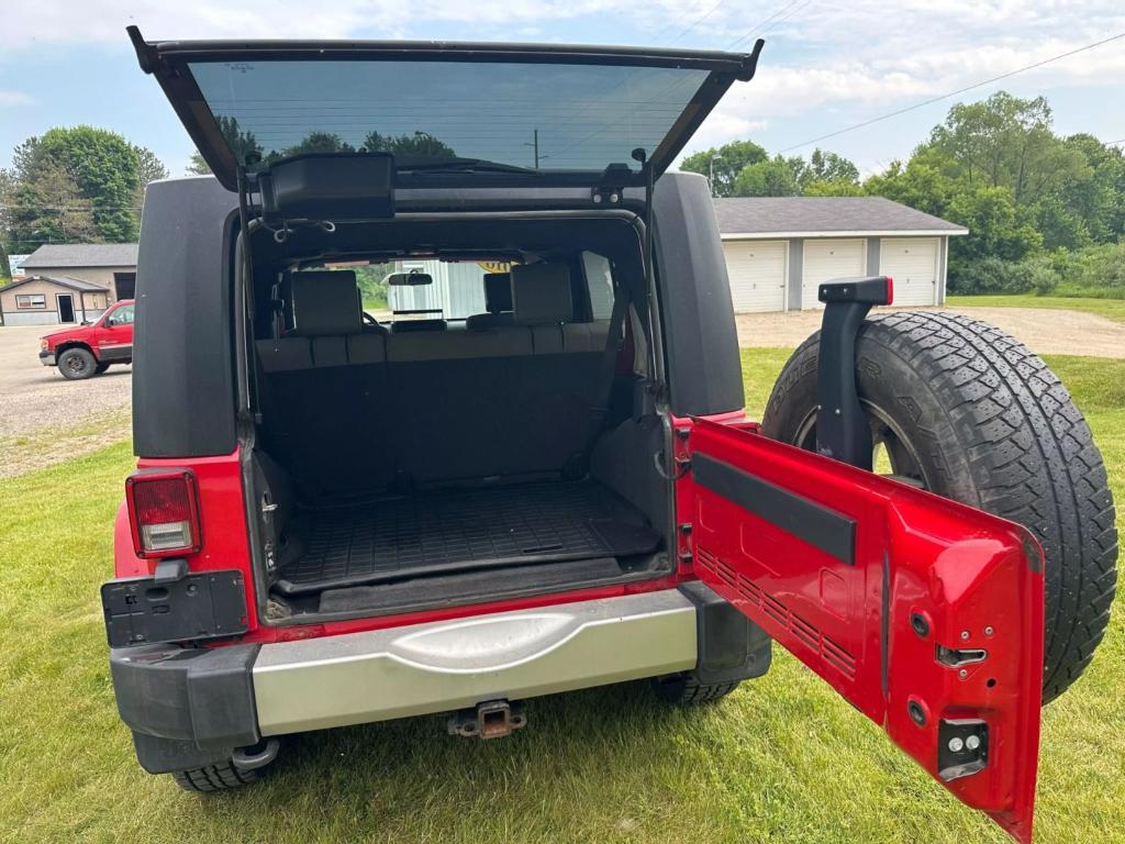 used 2010 Jeep Wrangler Unlimited car, priced at $14,999