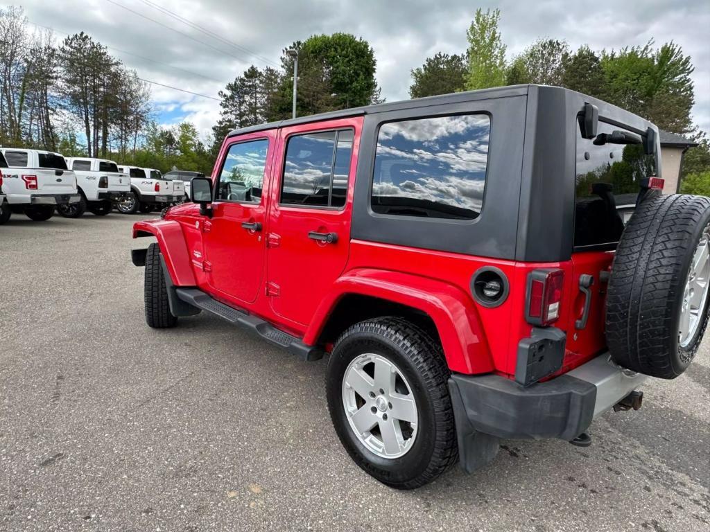 used 2010 Jeep Wrangler Unlimited car, priced at $14,999