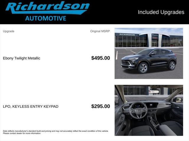 new 2025 Buick Encore GX car, priced at $28,142