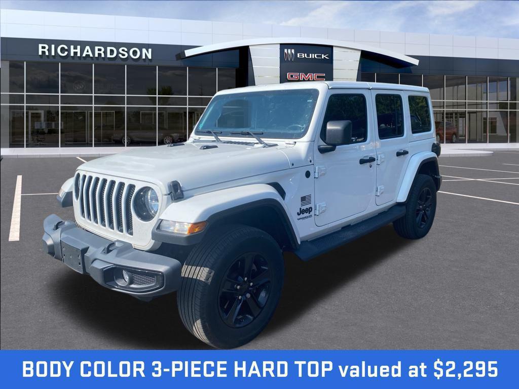 used 2020 Jeep Wrangler Unlimited car, priced at $27,546