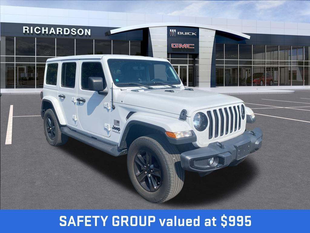 used 2020 Jeep Wrangler Unlimited car, priced at $27,546