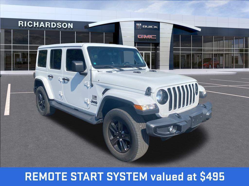 used 2020 Jeep Wrangler Unlimited car, priced at $27,546
