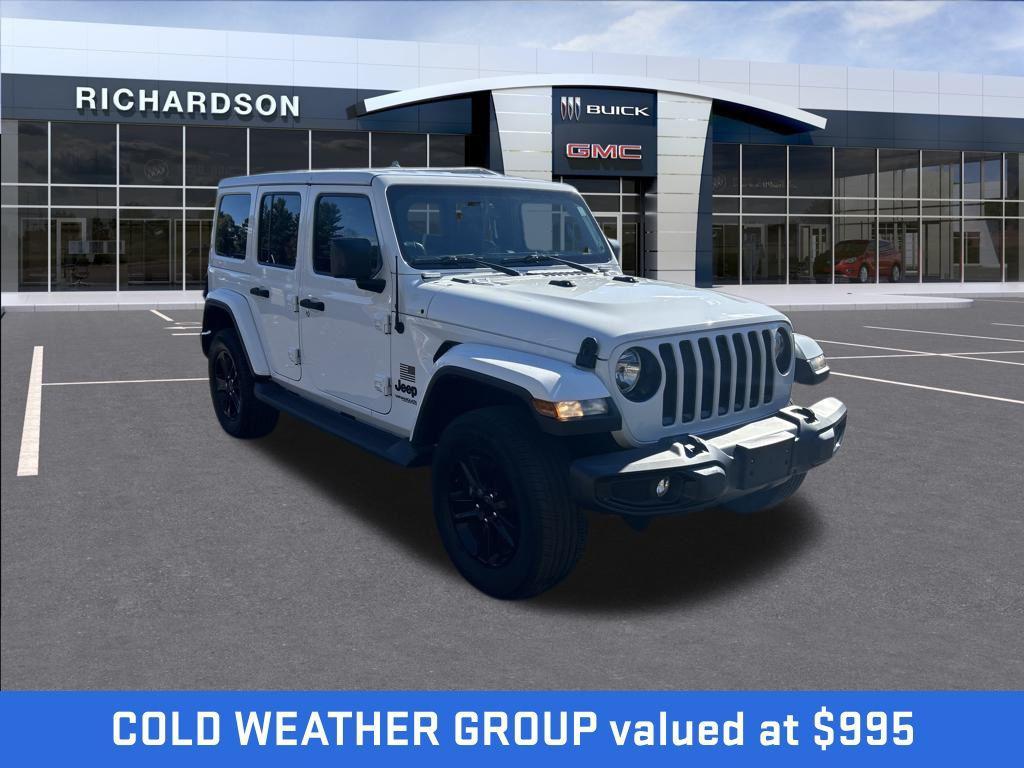 used 2020 Jeep Wrangler Unlimited car, priced at $26,222