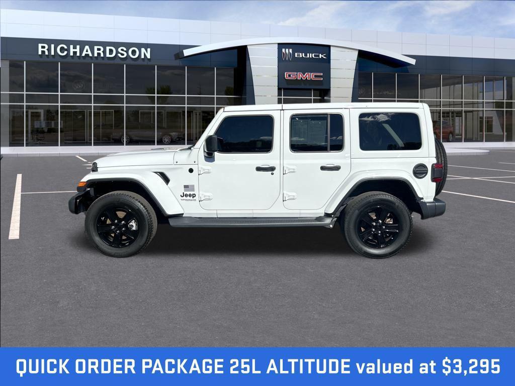 used 2020 Jeep Wrangler Unlimited car, priced at $26,222