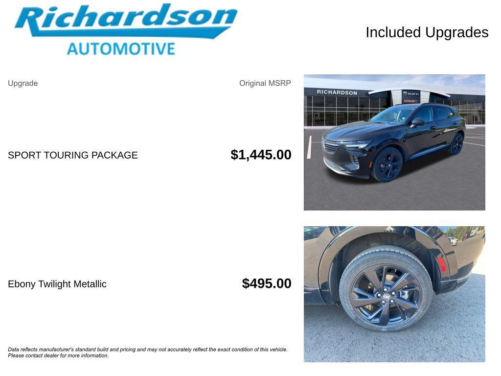 used 2023 Buick Envision car, priced at $29,605