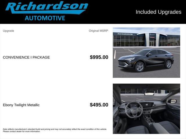 new 2025 Buick Envista car, priced at $24,941
