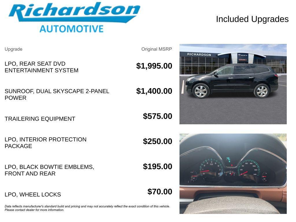 used 2017 Chevrolet Traverse car, priced at $20,575
