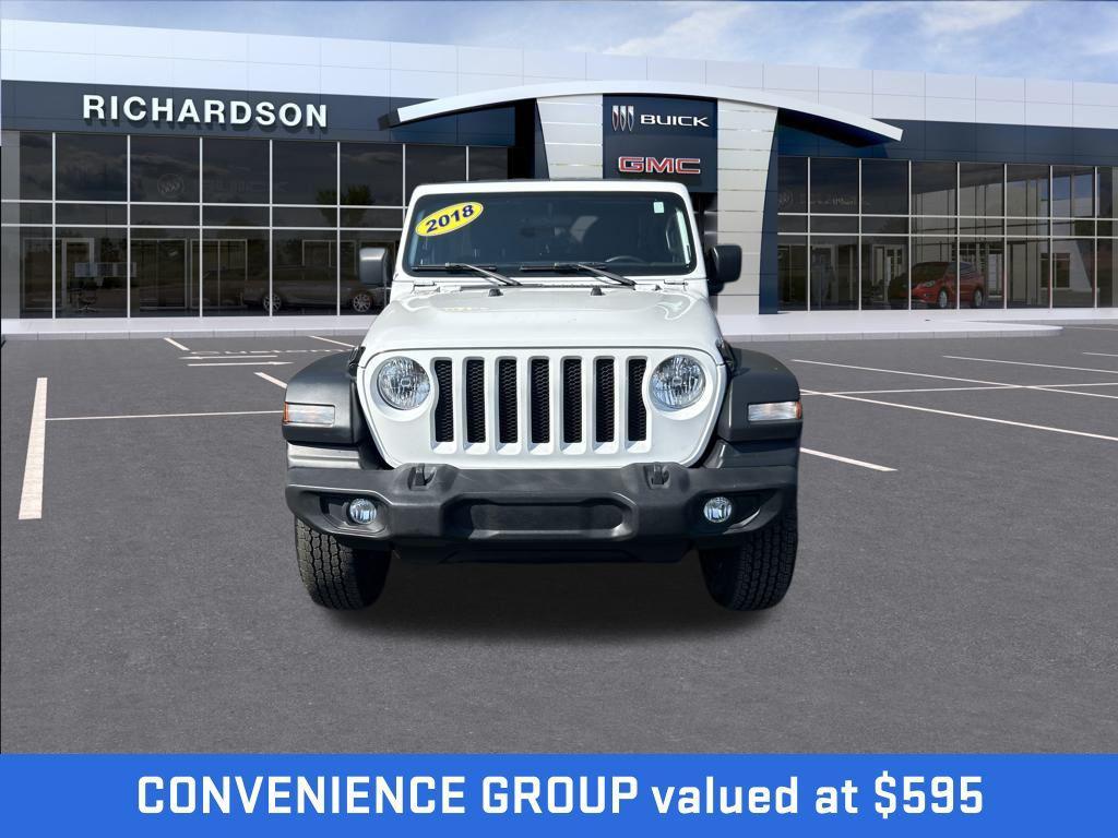 used 2018 Jeep Wrangler Unlimited car, priced at $20,251