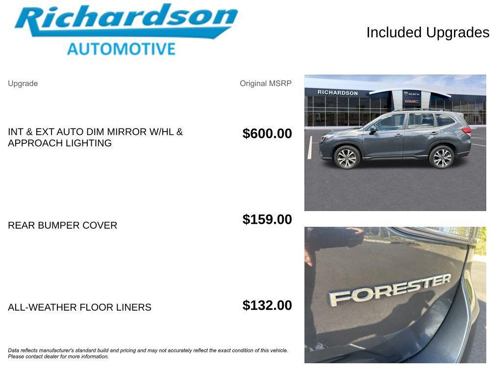 used 2021 Subaru Forester car, priced at $22,992