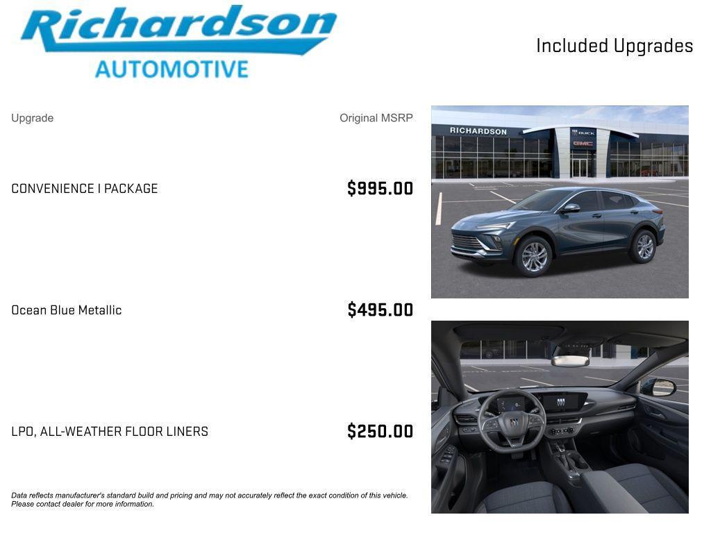 new 2025 Buick Envista car, priced at $24,867