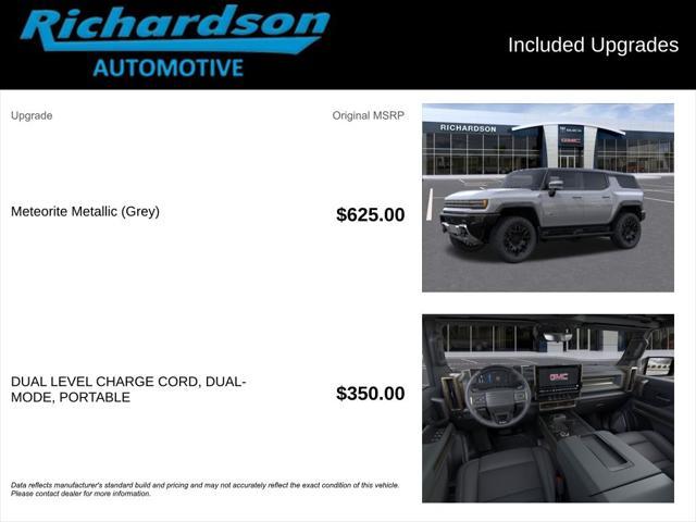 new 2025 GMC HUMMER EV SUV car, priced at $99,820