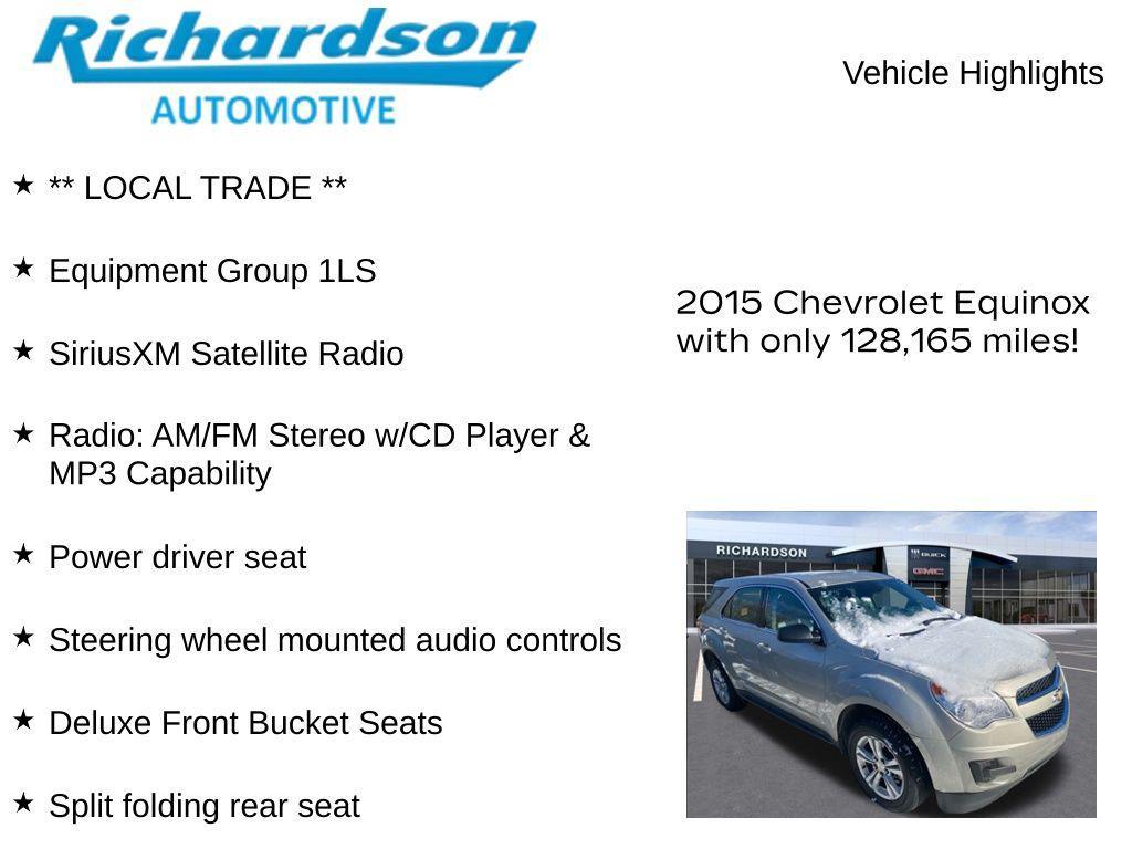 used 2015 Chevrolet Equinox car, priced at $6,745