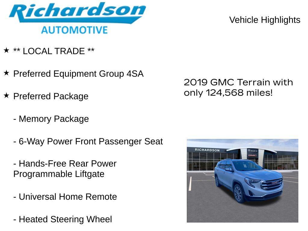 used 2019 GMC Terrain car, priced at $14,514