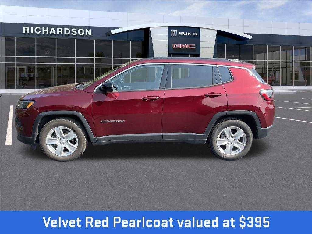 used 2022 Jeep Compass car, priced at $22,642