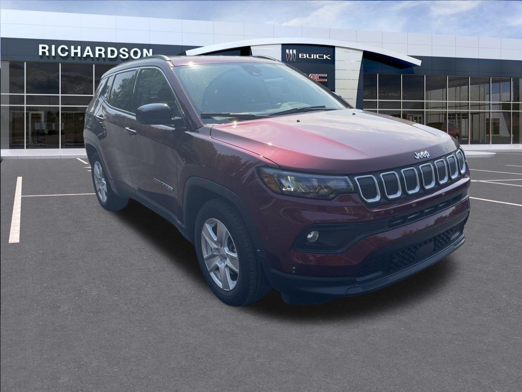 used 2022 Jeep Compass car, priced at $22,642
