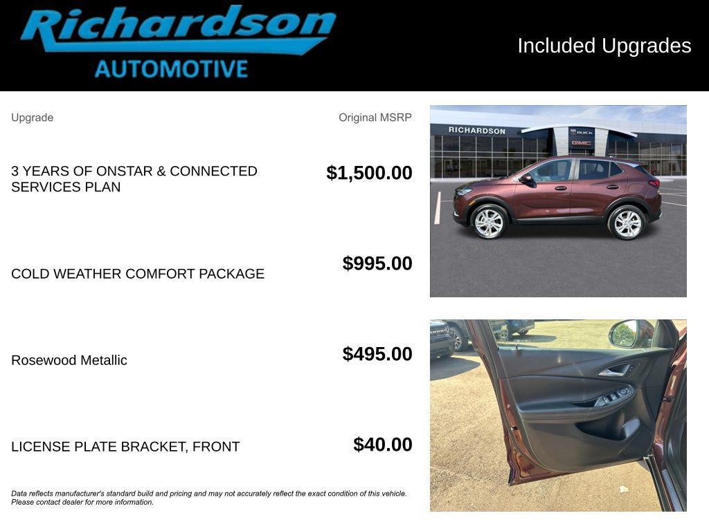 used 2022 Buick Encore GX car, priced at $18,774