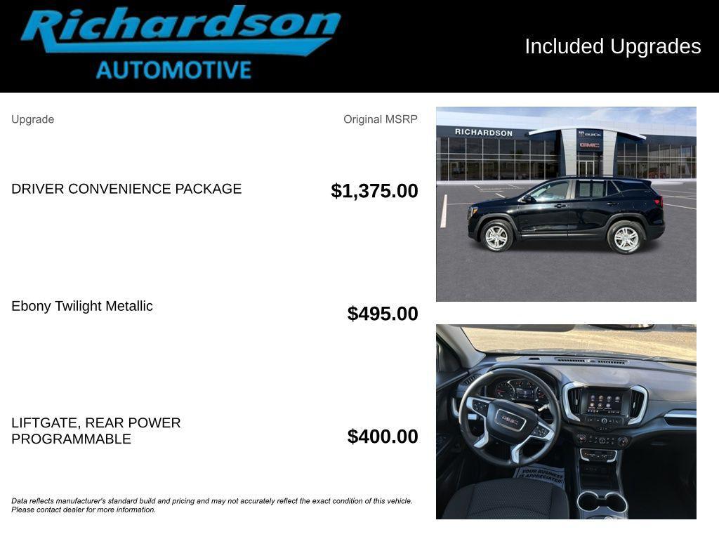 used 2023 GMC Terrain car, priced at $23,139