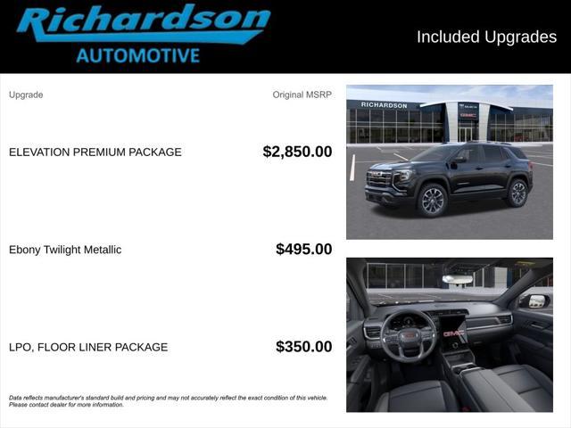 new 2026 GMC Terrain car, priced at $34,116