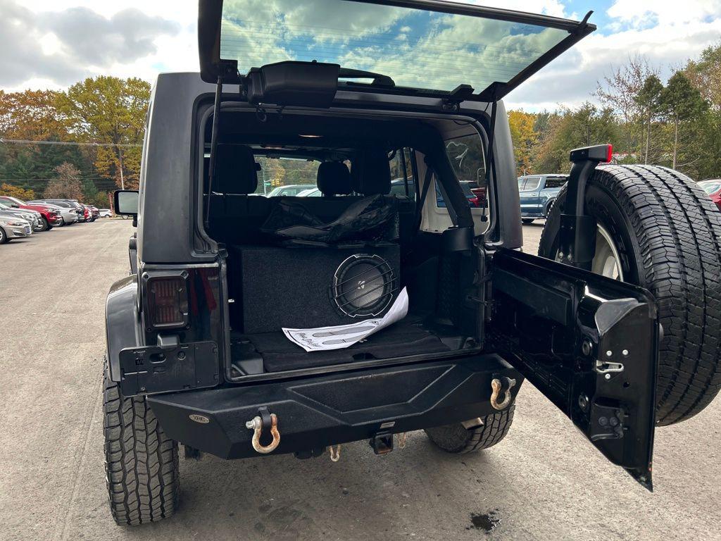 used 2017 Jeep Wrangler Unlimited car, priced at $18,413