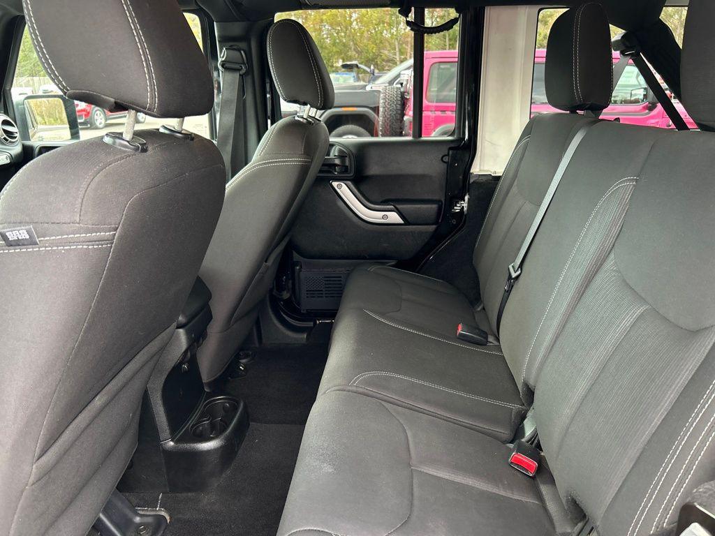 used 2017 Jeep Wrangler Unlimited car, priced at $18,413