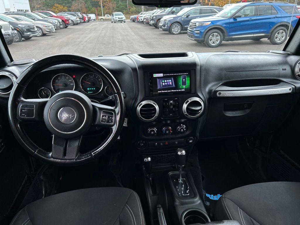 used 2017 Jeep Wrangler Unlimited car, priced at $18,413