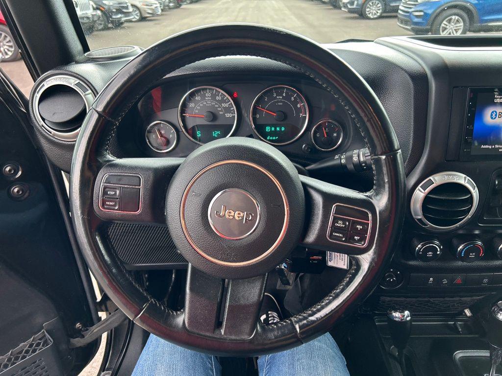 used 2017 Jeep Wrangler Unlimited car, priced at $18,413