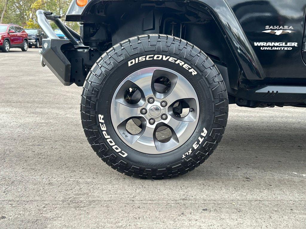 used 2017 Jeep Wrangler Unlimited car, priced at $18,413