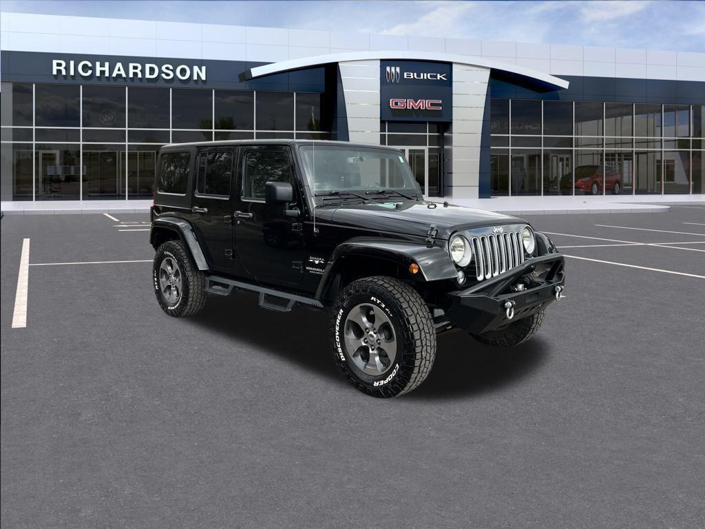 used 2017 Jeep Wrangler Unlimited car, priced at $18,413