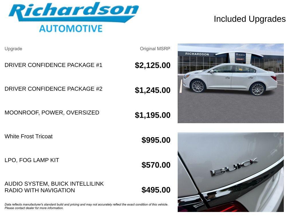 used 2016 Buick LaCrosse car, priced at $10,857