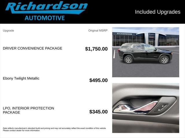 used 2023 GMC Acadia car, priced at $32,164