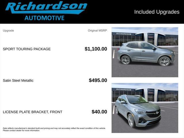 used 2022 Buick Encore GX car, priced at $18,903