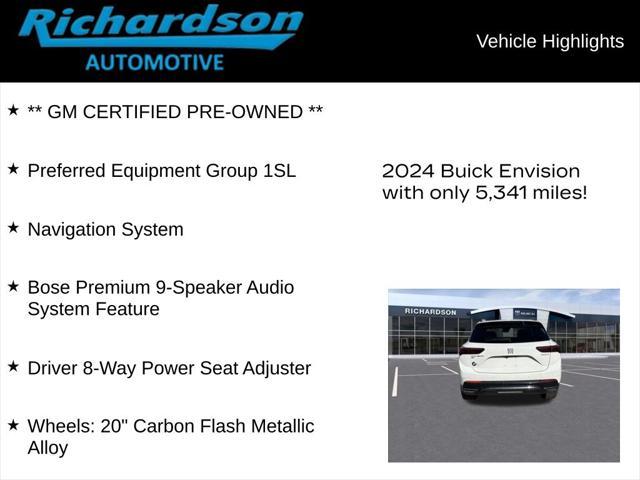 used 2024 Buick Envision car, priced at $32,963