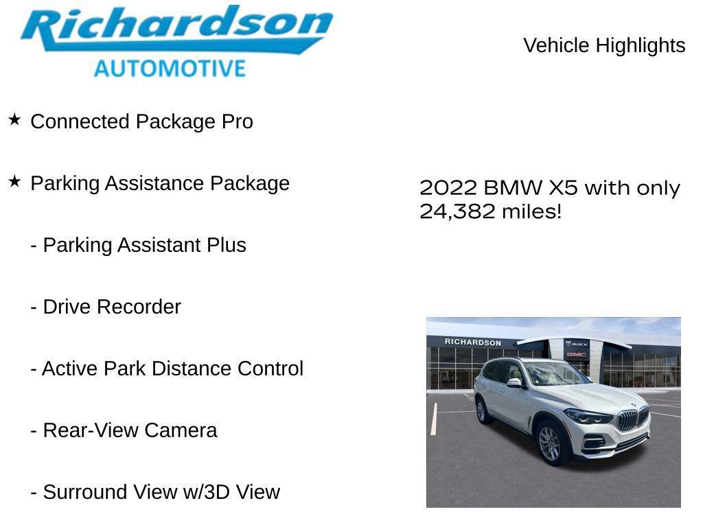 used 2022 BMW X5 car, priced at $43,456