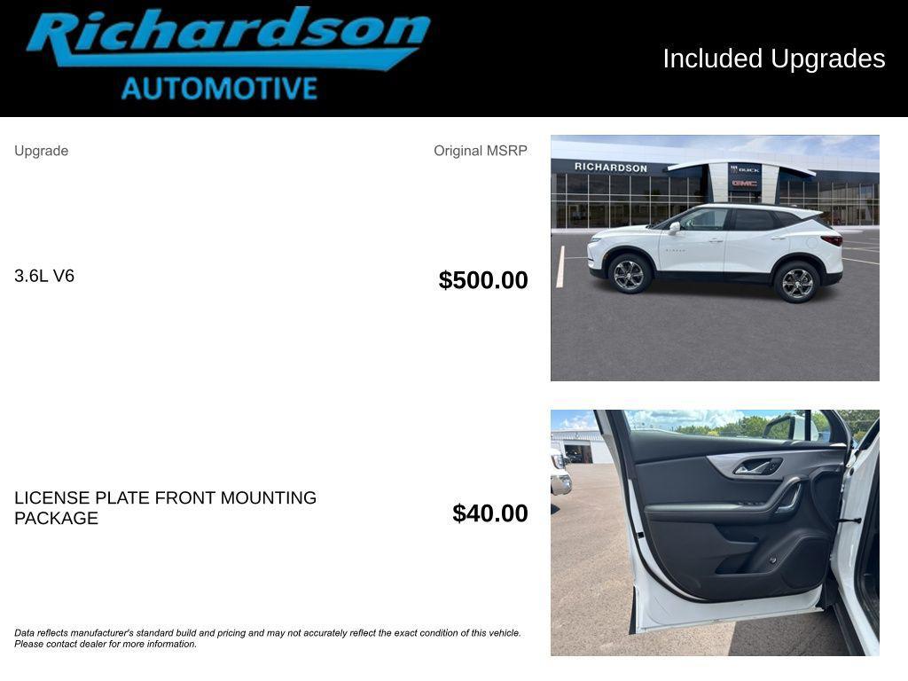 used 2023 Chevrolet Blazer car, priced at $28,200