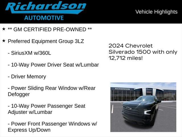 used 2024 Chevrolet Silverado 1500 car, priced at $61,059
