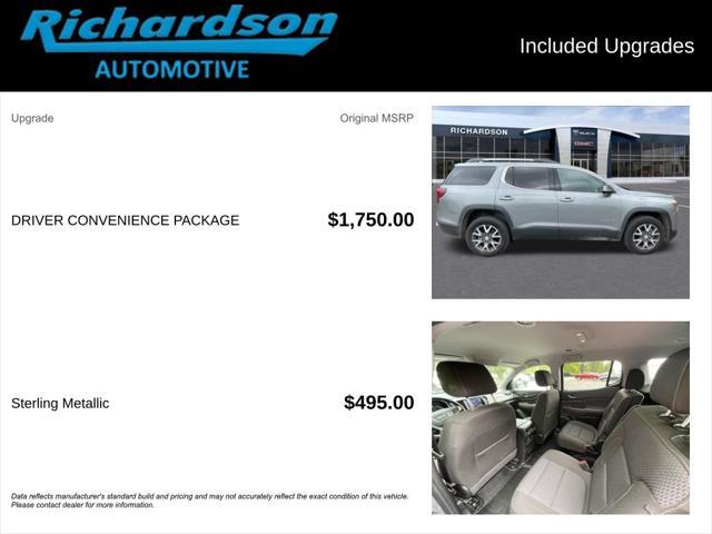 used 2023 GMC Acadia car, priced at $30,497