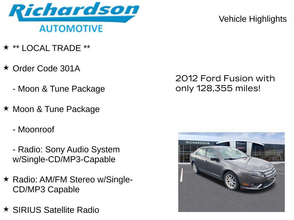 used 2012 Ford Fusion car, priced at $6,386