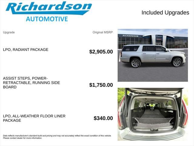 used 2020 Cadillac Escalade ESV car, priced at $38,899