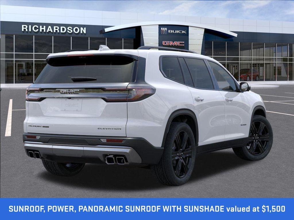 new 2025 GMC Acadia car, priced at $50,122
