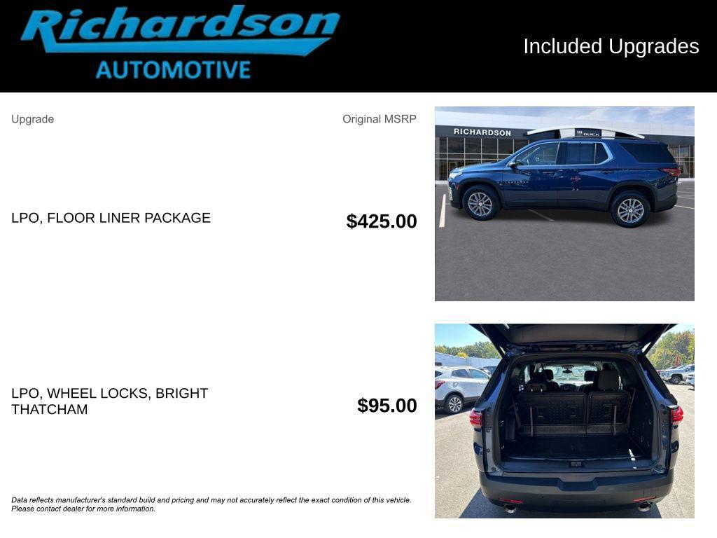 used 2023 Chevrolet Traverse car, priced at $29,360