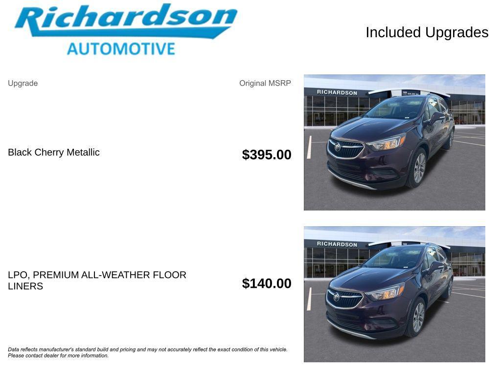 used 2018 Buick Encore car, priced at $17,156