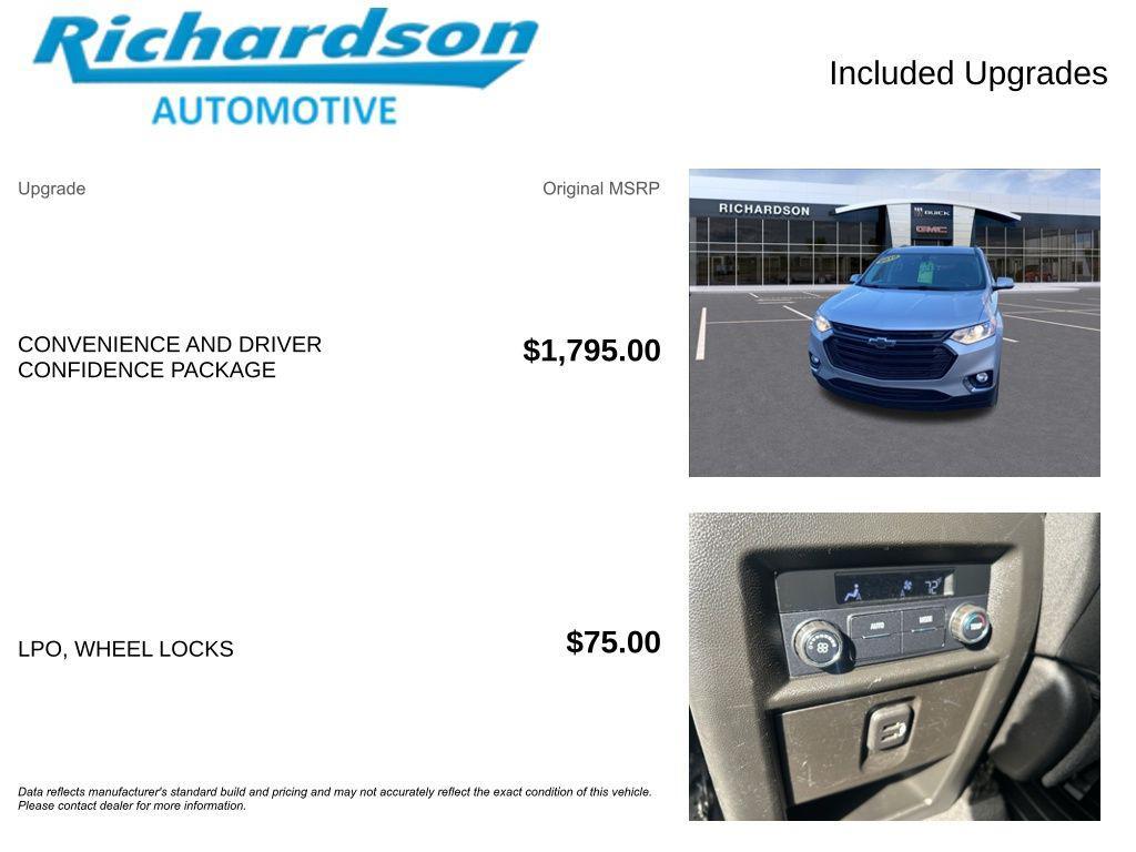 used 2019 Chevrolet Traverse car, priced at $20,192