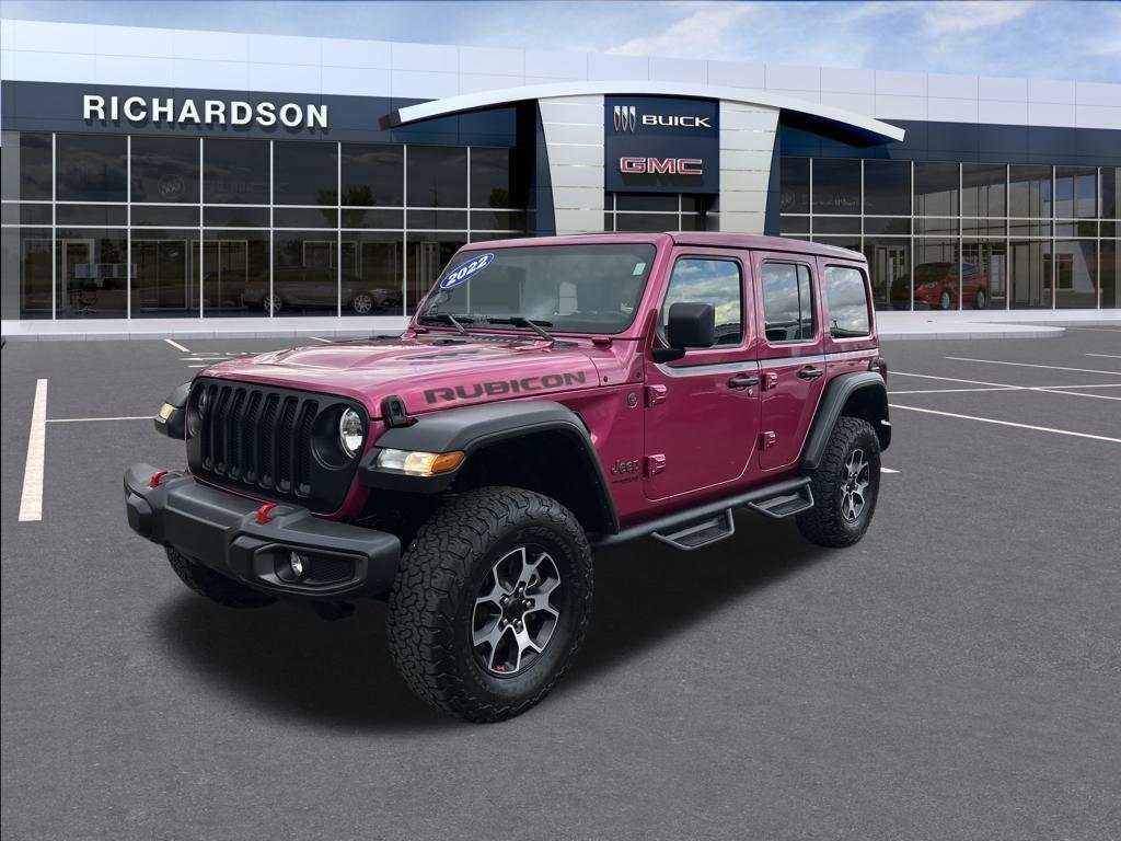 used 2022 Jeep Wrangler Unlimited car, priced at $39,986