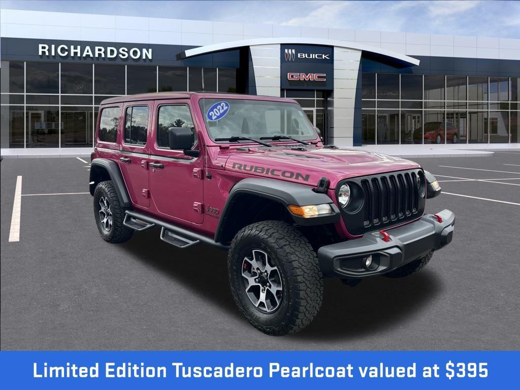 used 2022 Jeep Wrangler Unlimited car, priced at $39,986