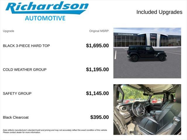 used 2022 Jeep Wrangler Unlimited 4xe car, priced at $34,805
