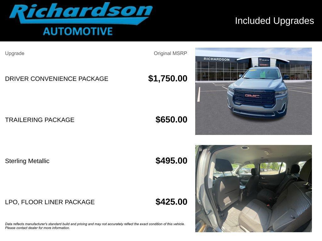 used 2023 GMC Acadia car, priced at $28,474