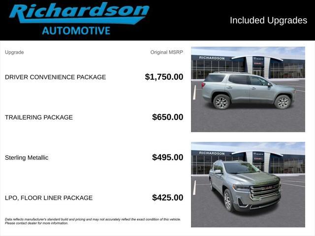used 2023 GMC Acadia car, priced at $31,661