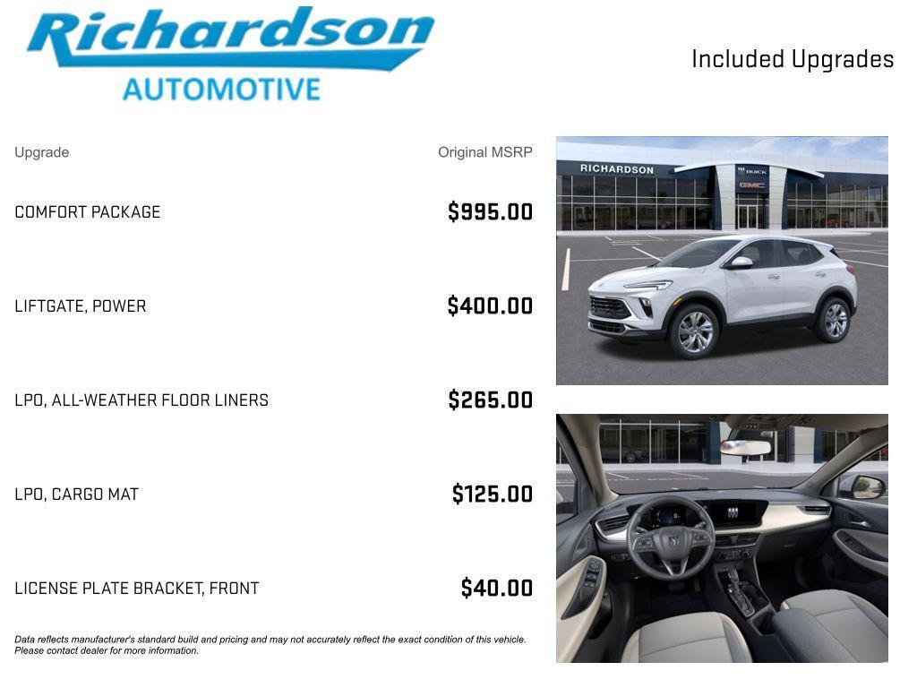 new 2025 Buick Encore GX car, priced at $27,166