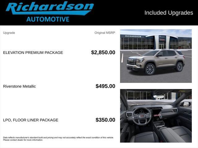 new 2026 GMC Terrain car, priced at $34,138