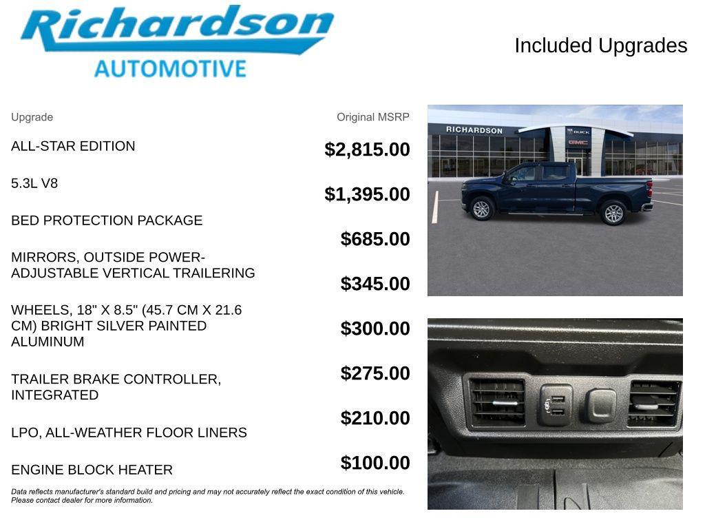 used 2020 Chevrolet Silverado 1500 car, priced at $29,731